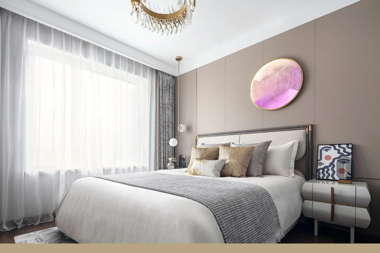 現(xiàn)代簡約風(fēng)格室內(nèi)設(shè)計家裝案例-臥室 現(xiàn)代簡約風(fēng)格室內(nèi)設(shè)計家裝案例-臥室