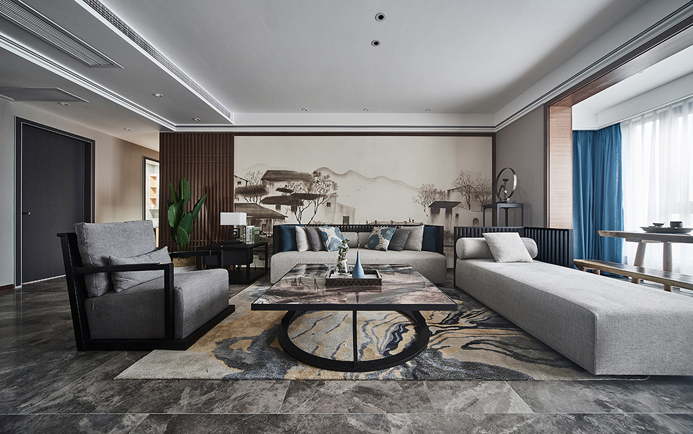 現(xiàn)代簡約風格室內(nèi)裝修設(shè)計效果圖-雅瑤綠洲三居165平米-室內(nèi)裝修設(shè)計客廳 現(xiàn)代簡約風格室內(nèi)裝修設(shè)計效果圖-雅瑤綠洲三居165平米-室內(nèi)裝修設(shè)計客廳