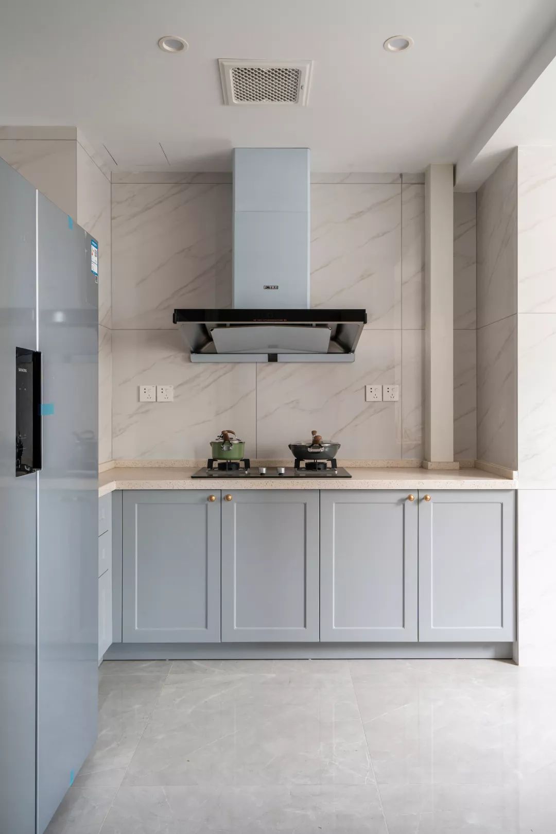 裝修公司法式風格室內(nèi)裝修效果圖-廚房