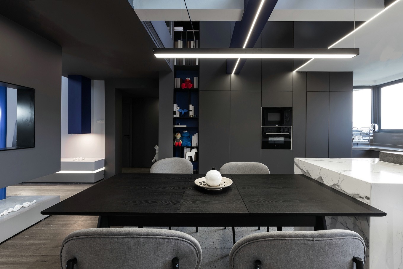 裝修案例現(xiàn)代簡約風格室內(nèi)裝修效果圖-餐廳 裝修案例現(xiàn)代簡約風格室內(nèi)裝修效果圖-餐廳