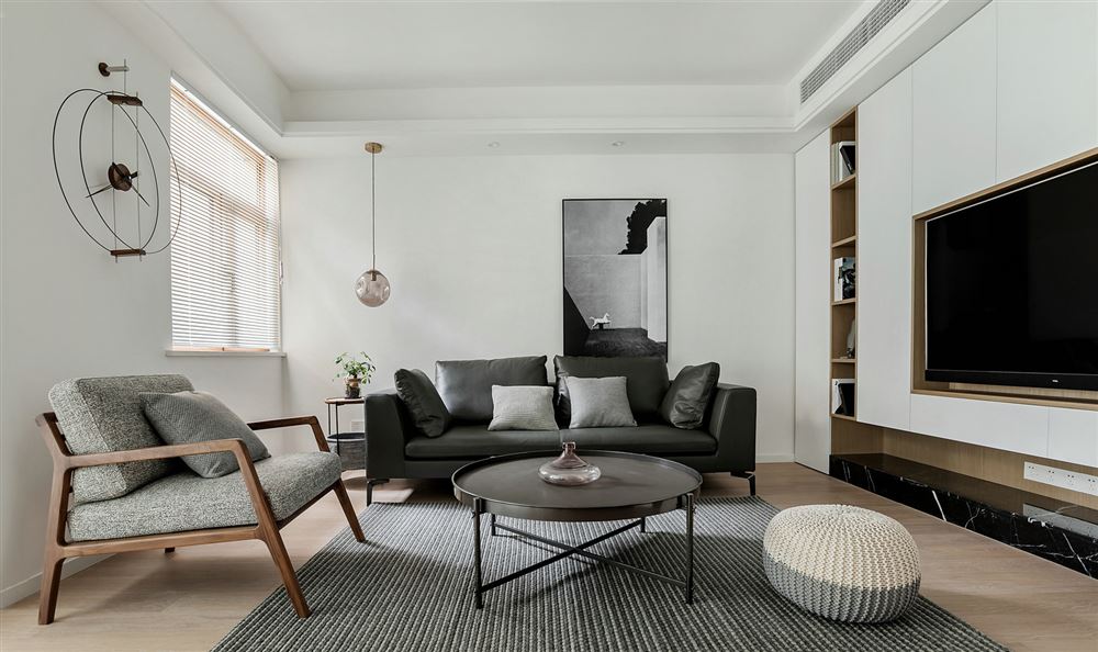 惠州市茂基·城市華府現(xiàn)代簡約風格三居室裝修案例