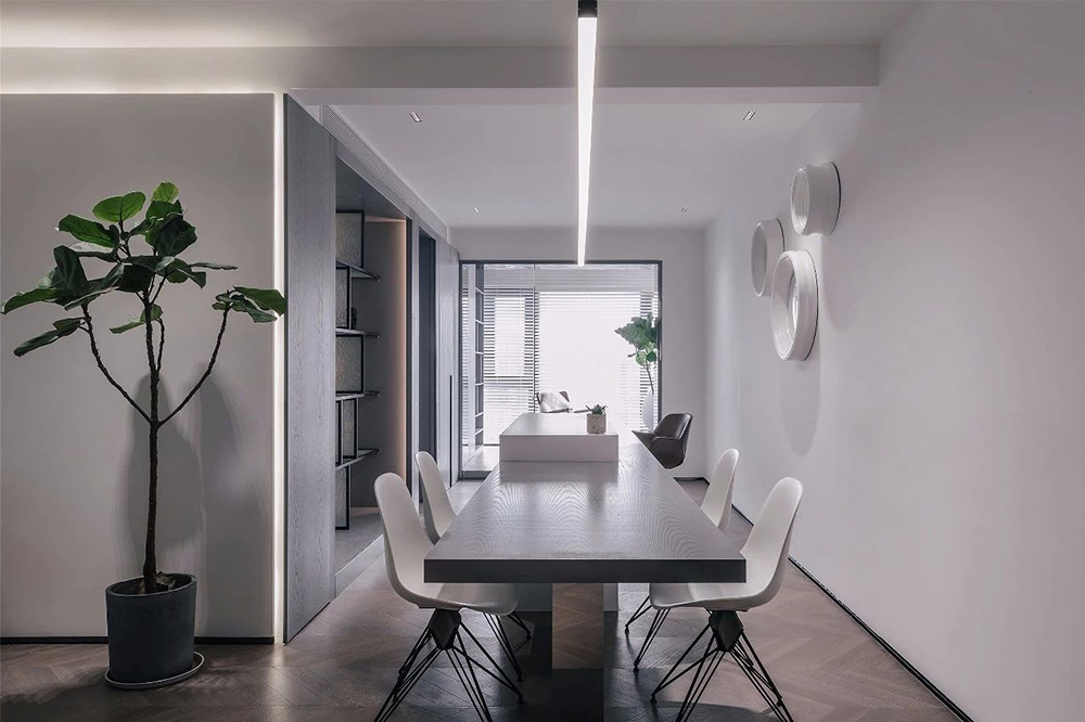 南寧天譽(yù)城三居130平米現(xiàn)代前衛(wèi)風(fēng)格室內(nèi)裝修案例-餐廳 南寧天譽(yù)城三居130平米現(xiàn)代前衛(wèi)風(fēng)格室內(nèi)裝修案例-餐廳