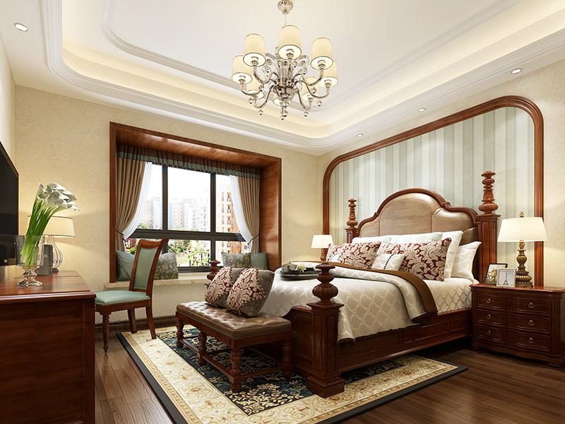 蘭喬圣菲五居大宅320平米現(xiàn)代簡(jiǎn)約風(fēng)格裝修案例-主臥 蘭喬圣菲五居大宅320平米現(xiàn)代簡(jiǎn)約風(fēng)格裝修案例-主臥