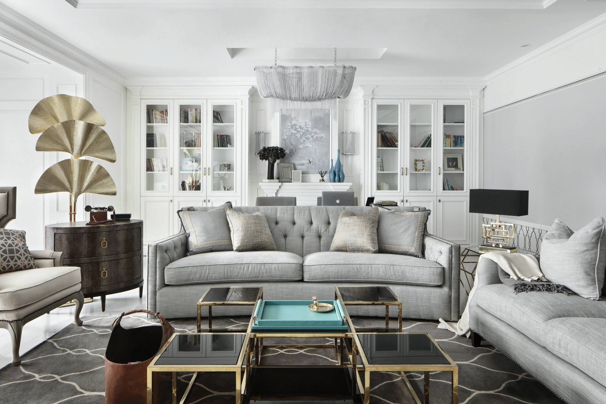 簡(jiǎn)歐輕奢風(fēng)格家裝設(shè)計(jì)室內(nèi)裝修效果圖-客廳 簡(jiǎn)歐輕奢風(fēng)格家裝設(shè)計(jì)室內(nèi)裝修效果圖-客廳