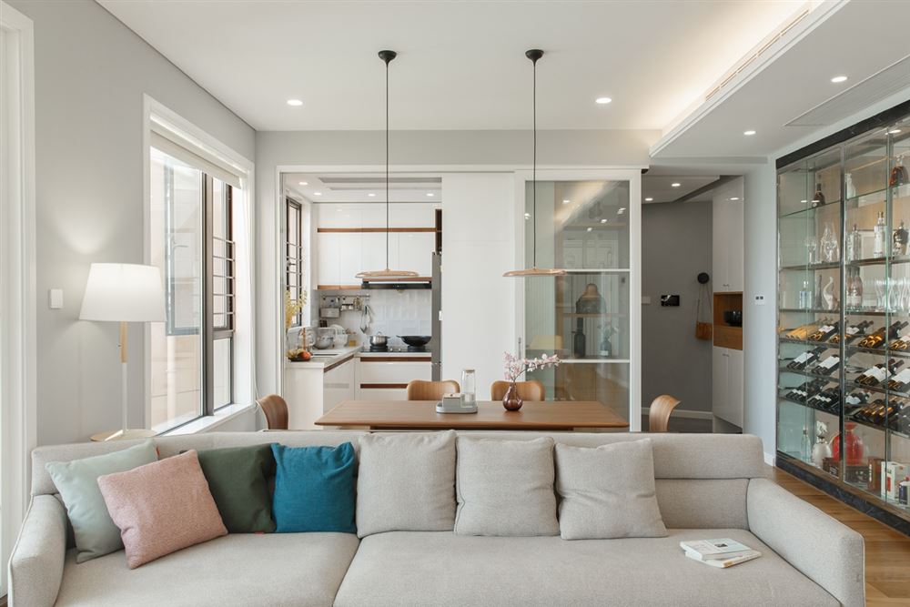 江門市新會保利西海岸北歐風格四居室裝修案例