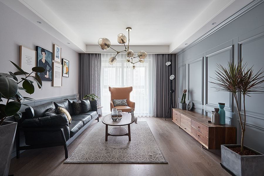 北歐風(fēng)格室內(nèi)設(shè)計(jì)家裝案例-客廳 北歐風(fēng)格室內(nèi)設(shè)計(jì)家裝案例-客廳