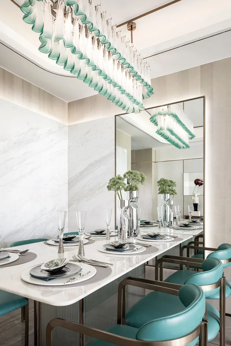 現(xiàn)代摩登風格室內(nèi)設計家裝案例-餐廳 現(xiàn)代摩登風格室內(nèi)設計家裝案例-餐廳