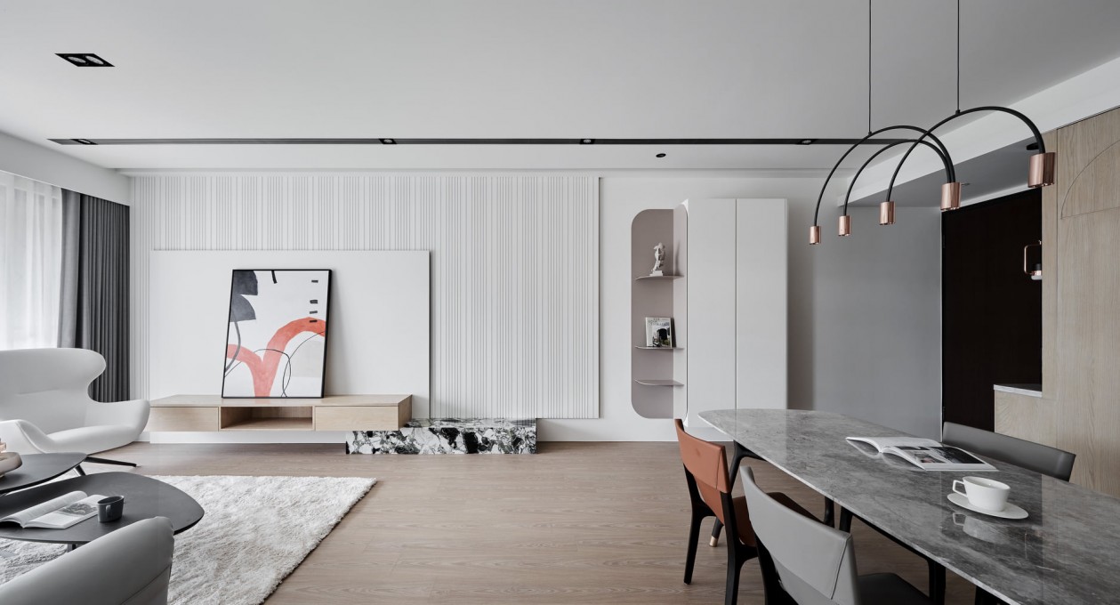 現(xiàn)代簡約風(fēng)格室內(nèi)設(shè)計家裝案例-客餐廳 現(xiàn)代簡約風(fēng)格室內(nèi)設(shè)計家裝案例-客餐廳