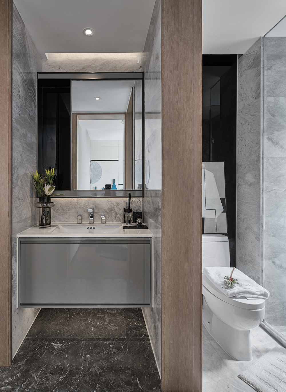 現(xiàn)代簡約風格室內(nèi)設計家裝案例-衛(wèi)生間 現(xiàn)代簡約風格室內(nèi)設計家裝案例-衛(wèi)生間