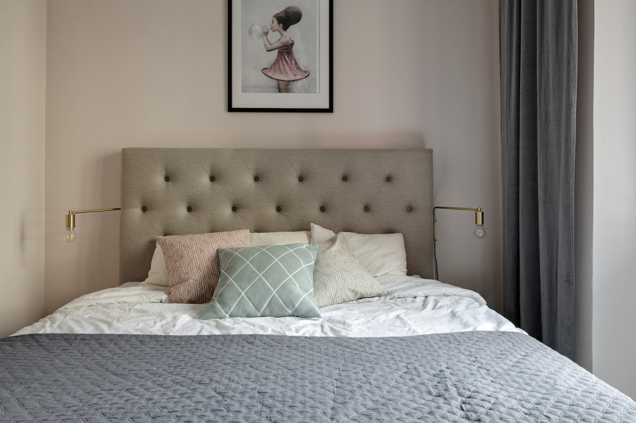 北歐風(fēng)格室內(nèi)家裝案例效果圖-臥室 北歐風(fēng)格室內(nèi)家裝案例效果圖-臥室