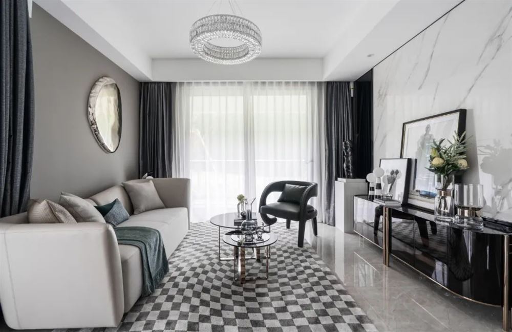 江門市五邑碧桂園現(xiàn)代簡(jiǎn)約風(fēng)格三居室裝修案例