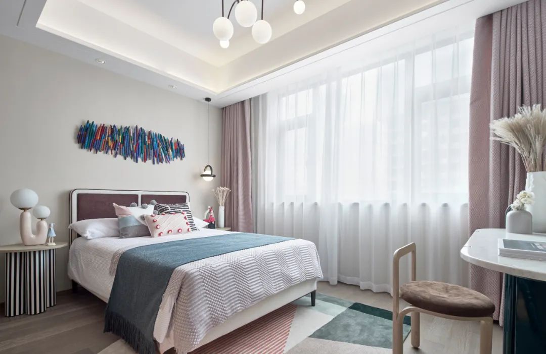 新中式風(fēng)格室內(nèi)設(shè)計(jì)家裝案例-兒童房 新中式風(fēng)格室內(nèi)設(shè)計(jì)家裝案例-兒童房