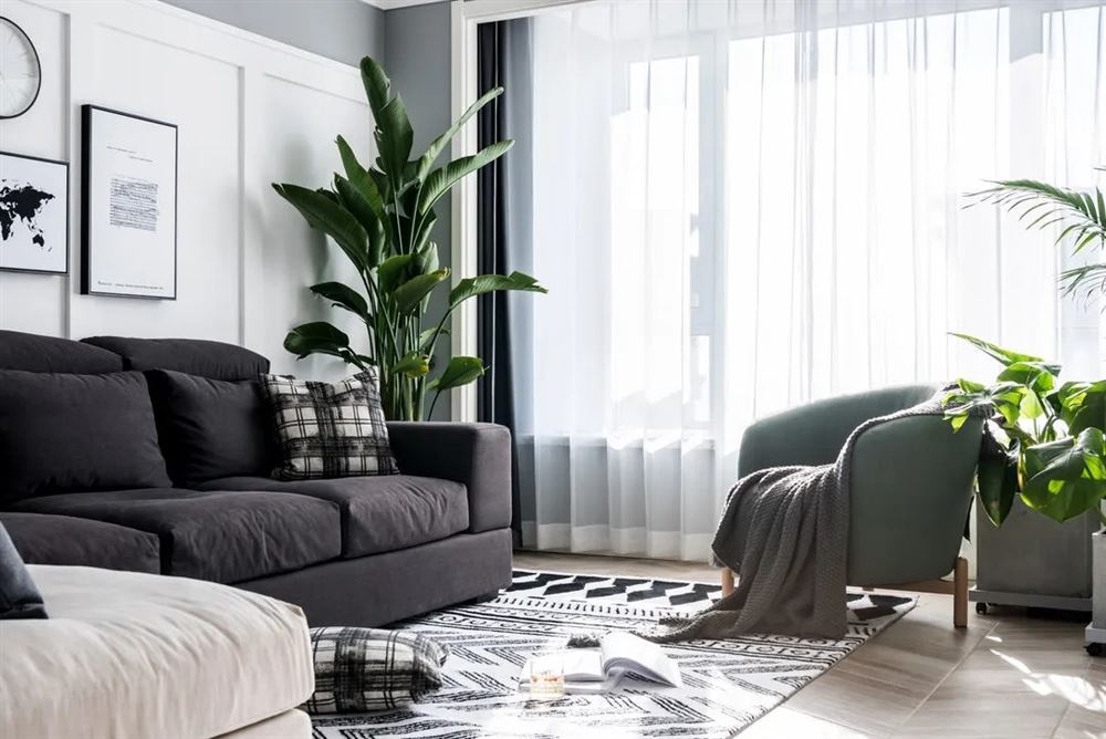 廣州市富力泉天下別墅北歐風(fēng)格三居室裝修案例