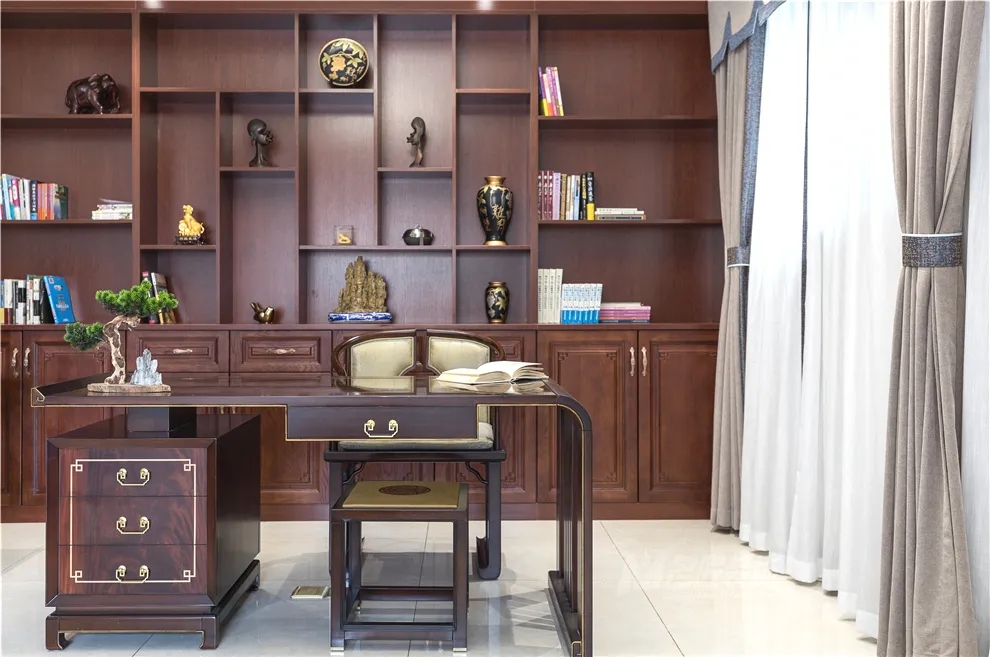 別墅大宅裝修設(shè)計(jì)-書房書柜 別墅大宅裝修設(shè)計(jì)-書房書柜