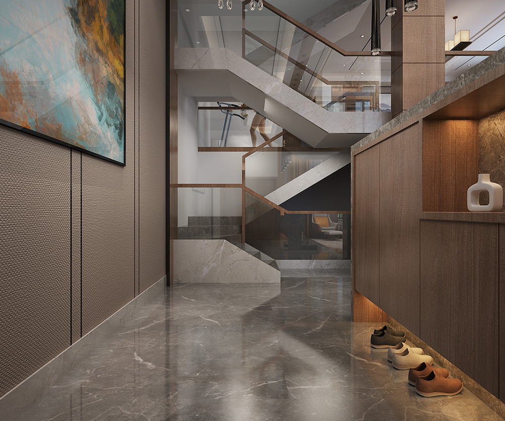 輕奢風(fēng)格別墅裝修設(shè)計(jì)效果圖-碧桂園翠錦豪庭別墅470平米-別墅玄關(guān)裝修設(shè)計(jì) 輕奢風(fēng)格別墅裝修設(shè)計(jì)效果圖-碧桂園翠錦豪庭別墅470平米-別墅玄關(guān)裝修設(shè)計(jì)