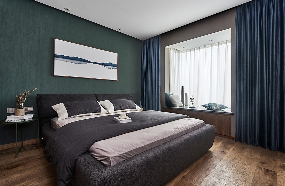 現(xiàn)代簡約風格室內(nèi)裝修設(shè)計效果圖-雅瑤綠洲三居165平米-室內(nèi)裝修設(shè)計臥室 現(xiàn)代簡約風格室內(nèi)裝修設(shè)計效果圖-雅瑤綠洲三居165平米-室內(nèi)裝修設(shè)計臥室