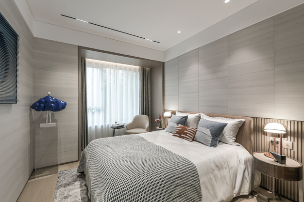現(xiàn)代簡約風(fēng)格室內(nèi)設(shè)計家裝案例-臥室 現(xiàn)代簡約風(fēng)格室內(nèi)設(shè)計家裝案例-臥室