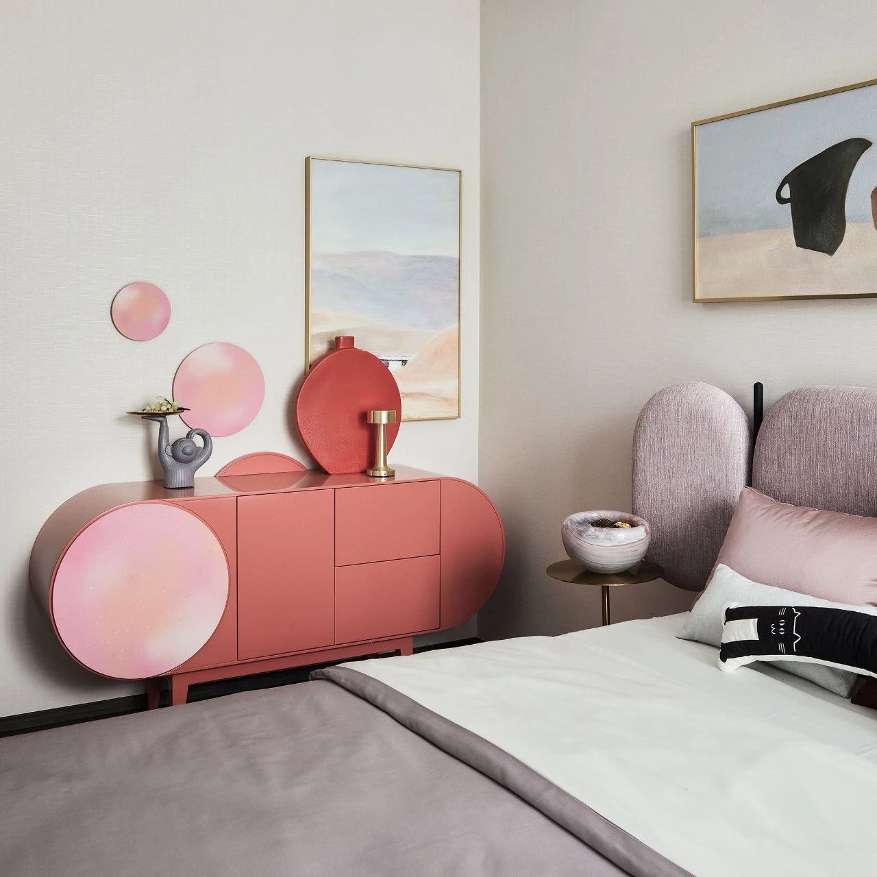 現(xiàn)代輕奢風格室內(nèi)設計家裝案例-女孩房