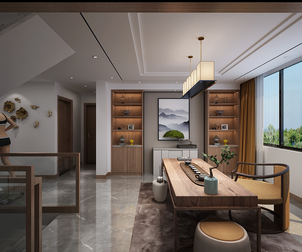 輕奢風(fēng)格別墅裝修設(shè)計(jì)效果圖-碧桂園翠錦豪庭別墅470平米-別墅茶室裝修設(shè)計(jì) 輕奢風(fēng)格別墅裝修設(shè)計(jì)效果圖-碧桂園翠錦豪庭別墅470平米-別墅茶室裝修設(shè)計(jì)