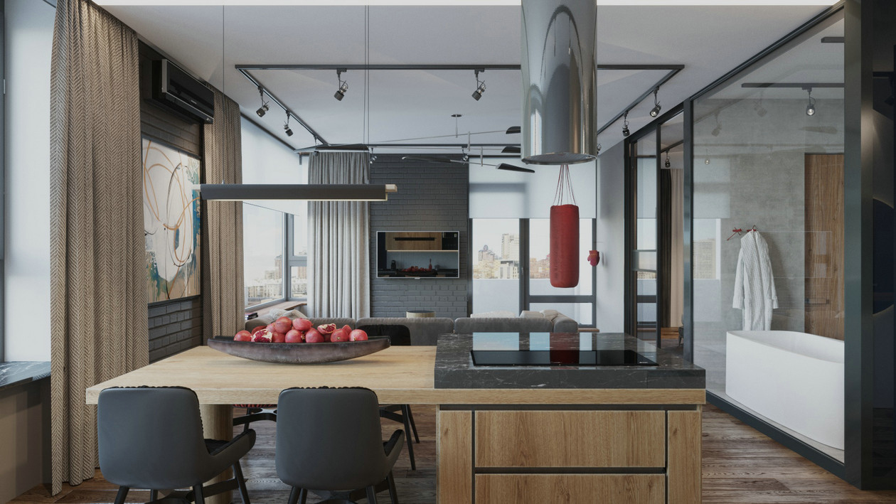 佛山裝修公司北歐風(fēng)格室內(nèi)裝修效果圖-餐廳 佛山裝修公司北歐風(fēng)格室內(nèi)裝修效果圖-餐廳