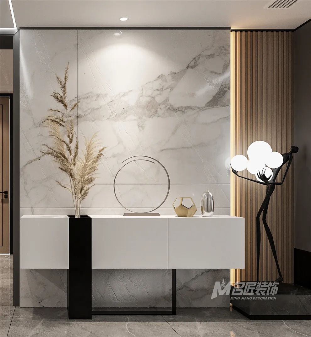 裝修公司黑白灰輕奢經(jīng)典風(fēng)格-客廳裝飾 裝修公司黑白灰輕奢經(jīng)典風(fēng)格-客廳裝飾