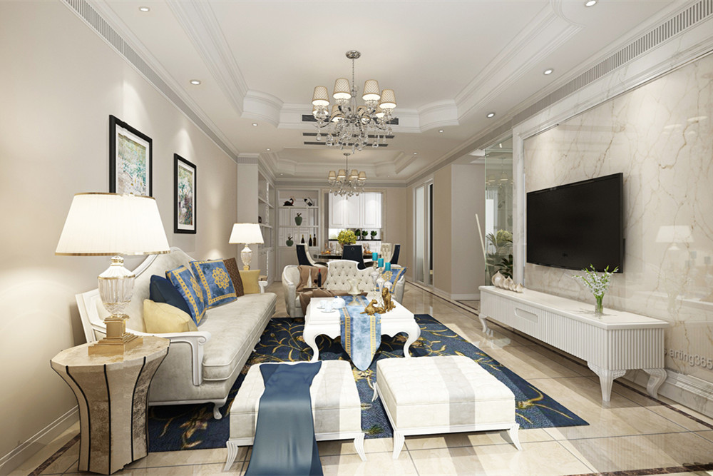 惠州市緣水岸現(xiàn)代簡約風(fēng)格三居室裝修案例