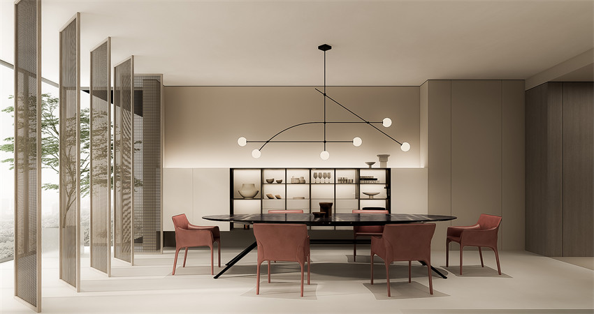 廣州市珠江國際城現(xiàn)代簡約風(fēng)格三居室裝修案例