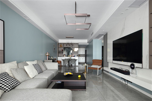 德陽(yáng)市玫瑰園現(xiàn)代簡(jiǎn)約風(fēng)格三居室裝修案例