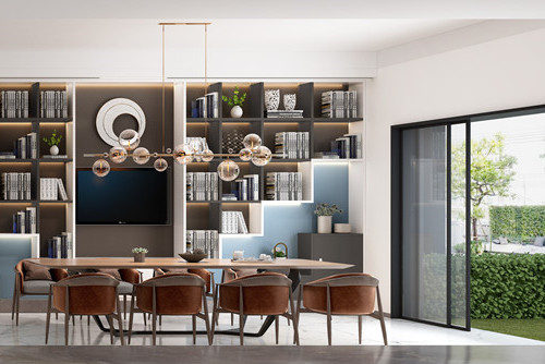 德陽(yáng)市上水灣現(xiàn)代簡(jiǎn)約風(fēng)格三居室裝修案例