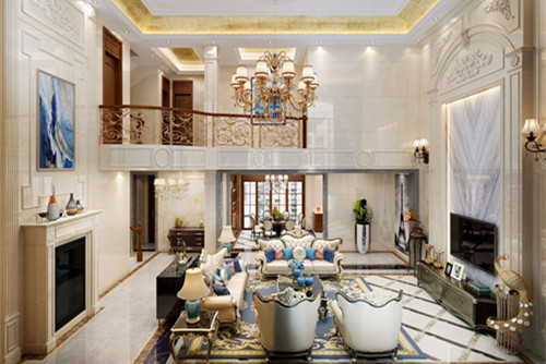 茂名201-300平米歐式風格電白裝修設(shè)計效果圖