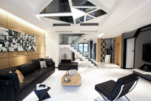 陽江市碧桂園現(xiàn)代簡約風格三居室裝修案例