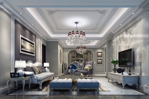 ?？?01-300平米歐式風格海長流裝修設(shè)計案例