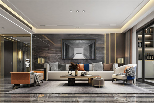 ?？?01-300平米輕奢風格海航豪庭裝修設計案例
