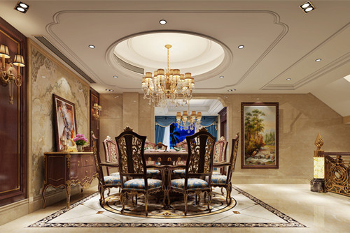 泰州301平米以上歐式風格地中?；▓@裝修設計案例