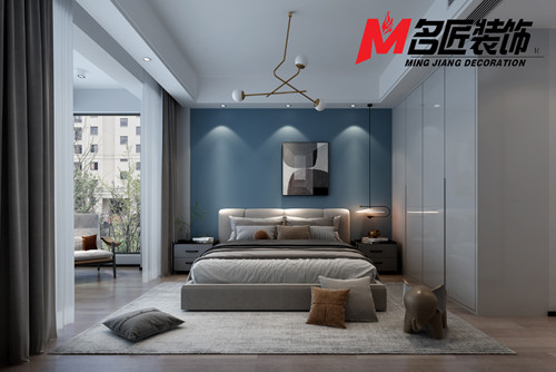 臺州市愛仕達(dá)半島名苑現(xiàn)代簡約風(fēng)格三居室裝修案例