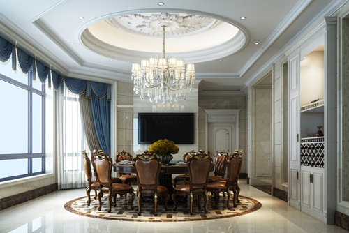 中山市雋園歐式風格別墅裝修案例