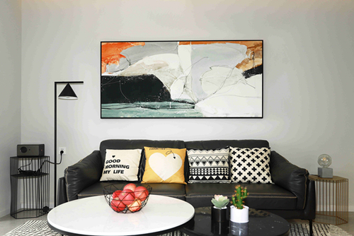 ?？谑斜＠醒牒０冬F(xiàn)代簡約風格三居室裝修案例