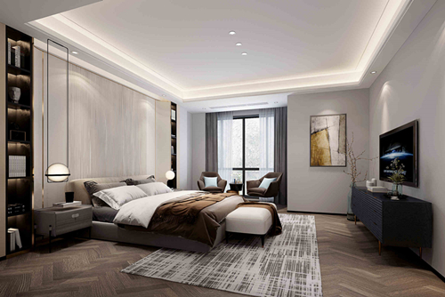 嘉興市碧桂園·楓景尚院現(xiàn)代簡約風格復式裝修案例