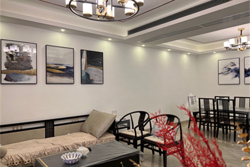 中山市雅居樂(lè)萬(wàn)象郡2期現(xiàn)代簡(jiǎn)約風(fēng)格三居室裝修案例