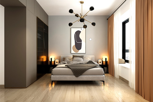 中山市華發(fā)觀山水別墅現(xiàn)代簡(jiǎn)約風(fēng)格三居室裝修案例