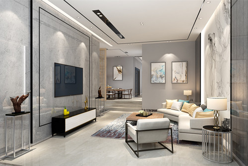 中山市佳兆業(yè)香山御府新中式風格別墅裝修案例