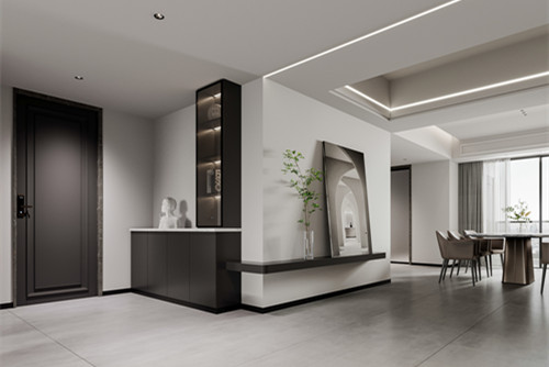 潮州市邦妮花園現(xiàn)代簡約風(fēng)格四居室裝修案例