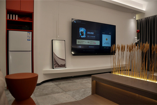 ?？谑邪埓髲B現(xiàn)代簡約風(fēng)格二居室裝修案例