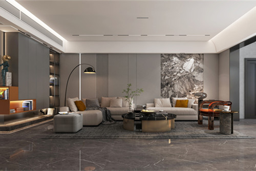 潮州市柏嘉名庭現(xiàn)代簡(jiǎn)約風(fēng)格四居室裝修案例