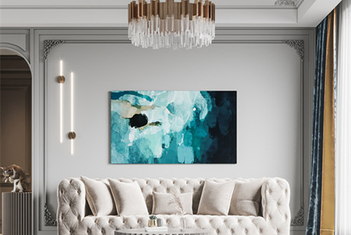 廣州市遠(yuǎn)東·御江豪庭輕奢風(fēng)格二居室裝修案例