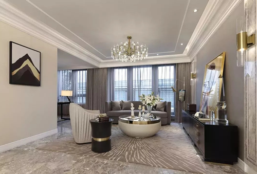 恩施101-200平米輕奢風(fēng)格福?；▓@家裝設(shè)計(jì)效果圖